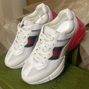 GUCCI Women’s Rhyton Sneakers 38.5